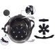 Kaciga za trotinet,rolere,skateboard (L 58-62 cm) roze - 040172