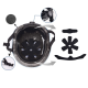Kaciga za trotinet,rolere,skateboard (M 54-58 cm) crvena - 053806-1