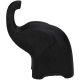 DEKOR DOM Figura SLON 15cm KAL-2026 - Black - KSN - EP2880408