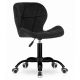 MODERNHOME Kancelarijska stolica ferra sa točkićima black velvet - 3673_1-NOTO-D26