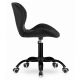 MODERNHOME Kancelarijska stolica ferra sa točkićima black velvet - 3673_1-NOTO-D26
