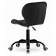 MODERNHOME Kancelarijska stolica ferra sa točkićima black velvet - 3673_1-NOTO-D26