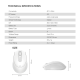 Kancelarijski mis Fantech W191s Go beli - 216758