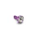 Kapica handsfree 3,5 mm charm velika ljubicasta - 22278-1