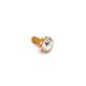 Kapica handsfree 3,5 mm charm velika zlatna - 22275-1-1