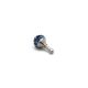 Kapica handsfree 3,5 mm smajli plava - 22300-1-1