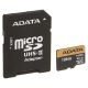 A DATA UHS-II U3 MicroSDXC 128GB class 10 + adapter AUSDX128GUII3CL10-CA1 - KAR00496