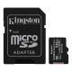 KINGSTON A1 MicroSDXC 512GB 100R class 10 SDCS2/512GB + adapter - KAR00542
