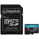 KINGSTON U3 V30 microSDXC 512GB Canvas Go Plus 170R A2 + adapter SDCG3/512GB - KAR00548