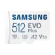 SAMSUNG EVO PLUS MicroSD Card 512GB class 10 + Adapter MB-MC512KA - KAR00594