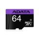 A-DATA Memorijska kartica UHS-I MicroSDXC 64GB class 10 + adapter AUSDX64GUICL10-PA1 - KAR00628