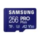 SAMSUNG Memorijska kartica PRO PLUS MicroSDXC 256GB U3 + SD Adapter MB-MD256SA - KAR00644