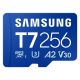 SAMSUNG Memorijska kartica /Micro SD 256GB T7/Up to 170MBs - EP3167895