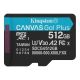 KINGSTON Memorijska kartica U3 V30 microSDXC 512GB Canvas Go Plus 200MB/s A2 SDCG4/512GBSP - EP3132930