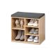KESPER KSP15925 MINI CIPELARNIK HRAST SA JASTUKOM ZA SEDENJE 51.5 x 48 x 29,5 CM - KSP15925