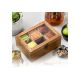 KESPER Kutija za čaj tamni bambus 21.5X16X9cm - KSP59902
