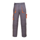 MONSUN Radne pantalone Contrast, siva/narandžasta - 54840
