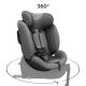 KINDERKRAFT Auto sedište I-fix Endura safe 61-150cm, siva - KCIFEN00GRY0000