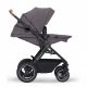 KINDERKRAFT Kolica za bebe B-tour 3u1, tamno siva - KSBTOU00DGR3