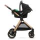 KINDERKRAFT Kolica za bebe Esme 3u1, crna - KSESME00BLK3000