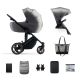 KINDERKRAFT Kolica za bebe 2u1 Prime 2, siva - KSPRIM02GRY2000