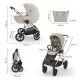 KINDERKRAFT kolica 3u1 prime 3 beige - EP2805866