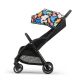 KINDERKRAFT Kolica za bebe Apino happy shapes, crna - KSAPIN00HAP0000