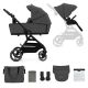 KINDERKRAFT kolica yoxi 2u1 moonlight grey - EP2807865