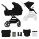 KINDERKRAFT kolica yoxi 2u1 pure black - EP2807862