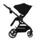 KINDERKRAFT Kolica za bebe 3u1 Yoxi mink pro pure, crna - KSYOXI00BLK3000