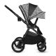 KINDERKRAFT kolica za bebe set 2u1 nea 2 lunar black bizuu - EP2805875