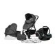 KINDERKRAFT Kolica za bebe Moov 3u1, crna - KSMOOV00BLK300I