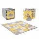 KINDERKRAFT Podne puzzle 3D Luno shapes, žuta/siva - KPLUSH00YEL0000