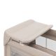 KINDERKRAFT prenosivi krevetac 2u1 leody up beige sa dodacima - EP3080306