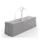 KINDERKRAFT prenosivi krevetac 2u1 leody up grey sa dodacima - EP3080309