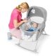 KINDERKRAFT Prenosivi krevetac/kolevka za bebe Lovi, siva - 113389