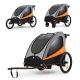 KINDERKRAFT Prikolica za bicikl 3u1 Nava sunny - KSNAVA00ORA0000