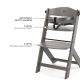 KINDERKRAFT Hranilica za bebe Enock, braon - KKKENOCBRWF0000
