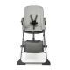 KINDERKRAFT Hranilica Foldee, siva - KHFOLD00GRY0000