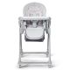 KINDERKRAFT Hranilica Lastree 2u1, siva - 112941