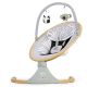 KINDERKRAFT Ležaljka za bebe Lumi wooden, siva - KBLUMI00GRY0000