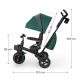 KINDERKRAFT tricikl spinstep 2 plus green - EP3080345