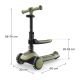 KINDERKRAFT trotinet halley 2 grassland green - EP2977887