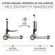 KINDERKRAFT Trotinet Halley, bela - KRHALL00WHT0000