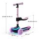 KINDERKRAFT trotinet raket up pink - EP3080339