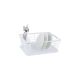 KINGHOFF Oceđivač za sudove 36.3x30.2x14.5 cm beli KH1731 - KH1731