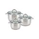KINGHOFF KH4446 SET ŠERPI 1/3 INOX 6 DELOVA - KH4446