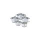 KLAUSBERG Set šerpi inox 16/18/20/24/16 KB7697 - KB7697