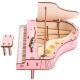 3D drvena slagalica-pink klavir - 63