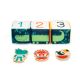 LILLIPUTIENS Edukativni set kocki skrivalica Džungla - 83301-1-1